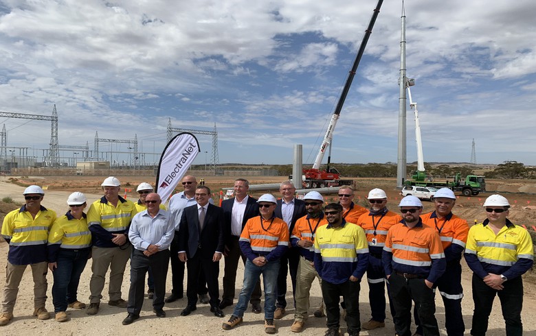 South Australia starts work on 800-MW power link to NSW