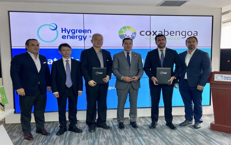 China's Hygreen Energy to invest in green H2 plant, factory in Spain
