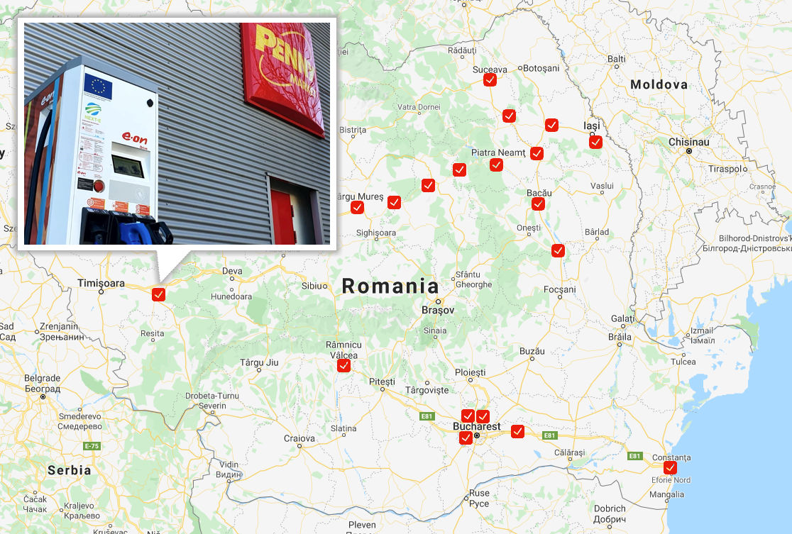 E.ON opens another EV fast-charging station in Romania