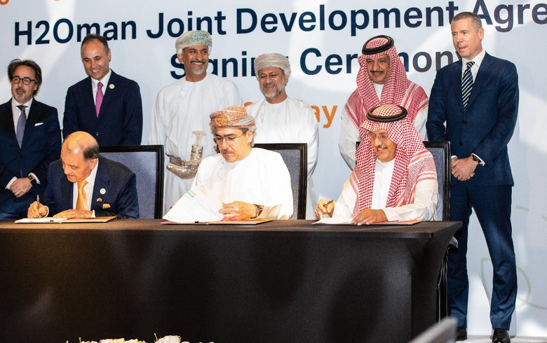 Air Products, ACWA Power ink deal for large green ammonia project in Oman