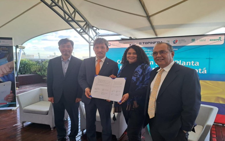 GEB secures Korea's support for solar-plus-gas hybrid project in Bogota