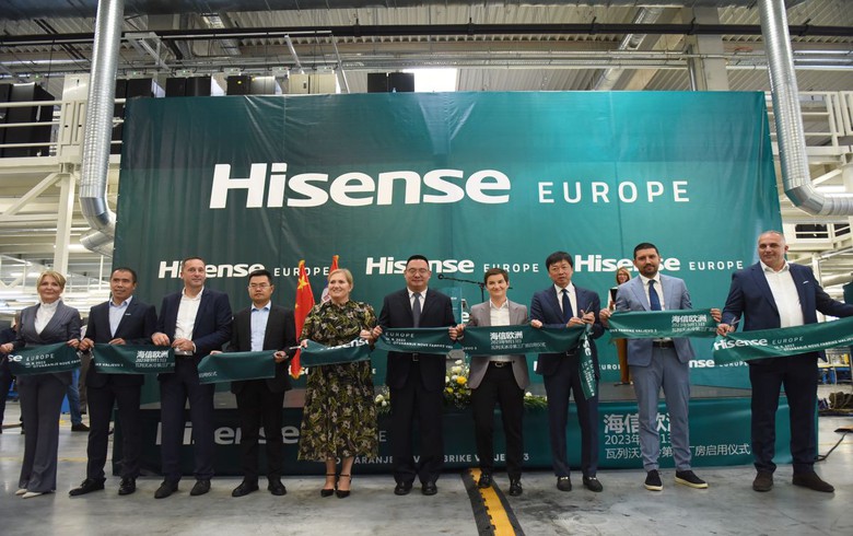 Hisense Europe opens new 45 mln euro plant in Serbia’s Valjevo