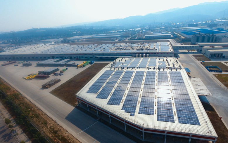 ACC brings live 2-MW solar system for AB InBev in China