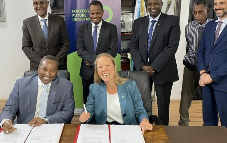 Fortescue to study green hydrogen production in Djibouti